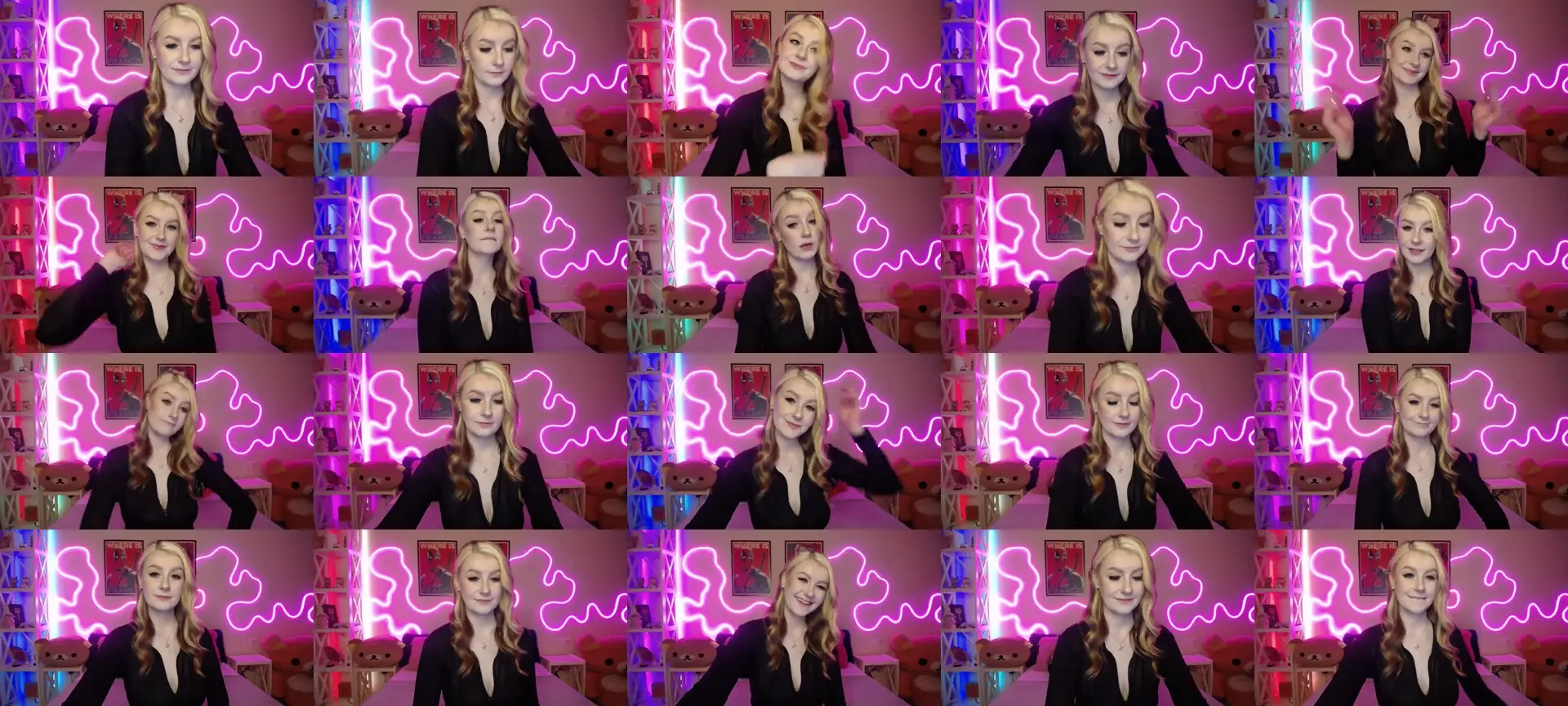 HOWERGIRL photo contact sheet