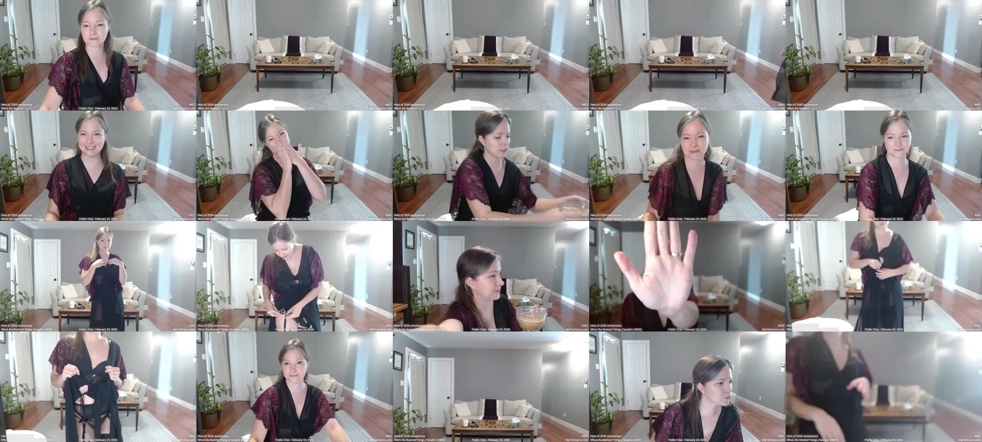 KellyHeart photo contact sheet