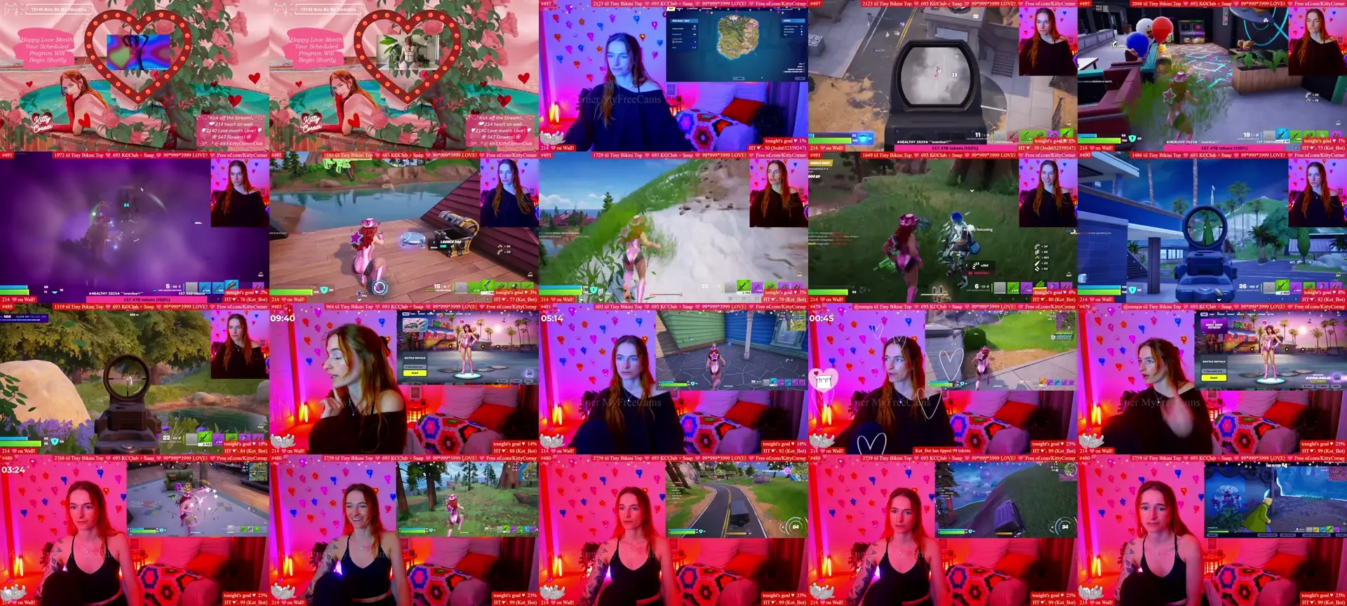 KittyCorner photo contact sheet