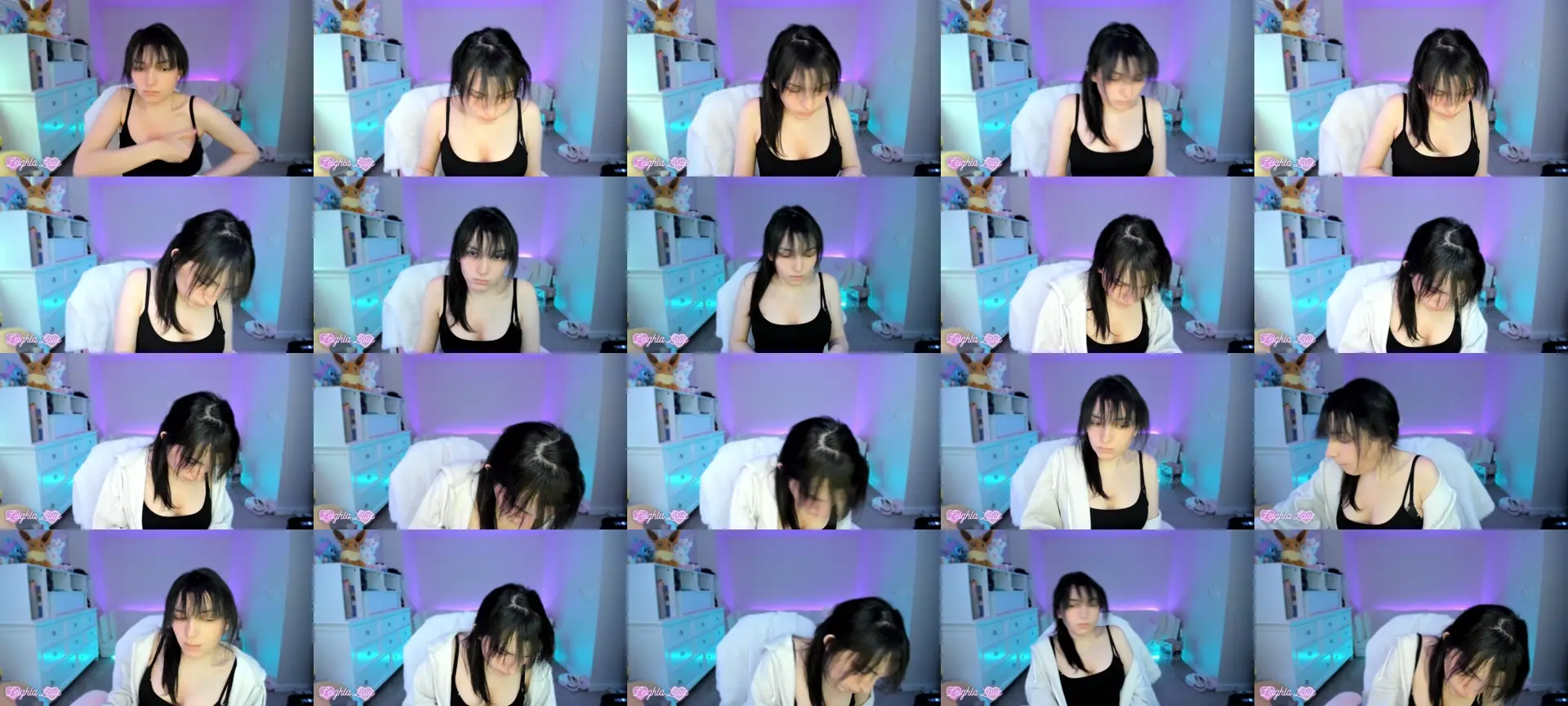 LeighlaLove photo contact sheet