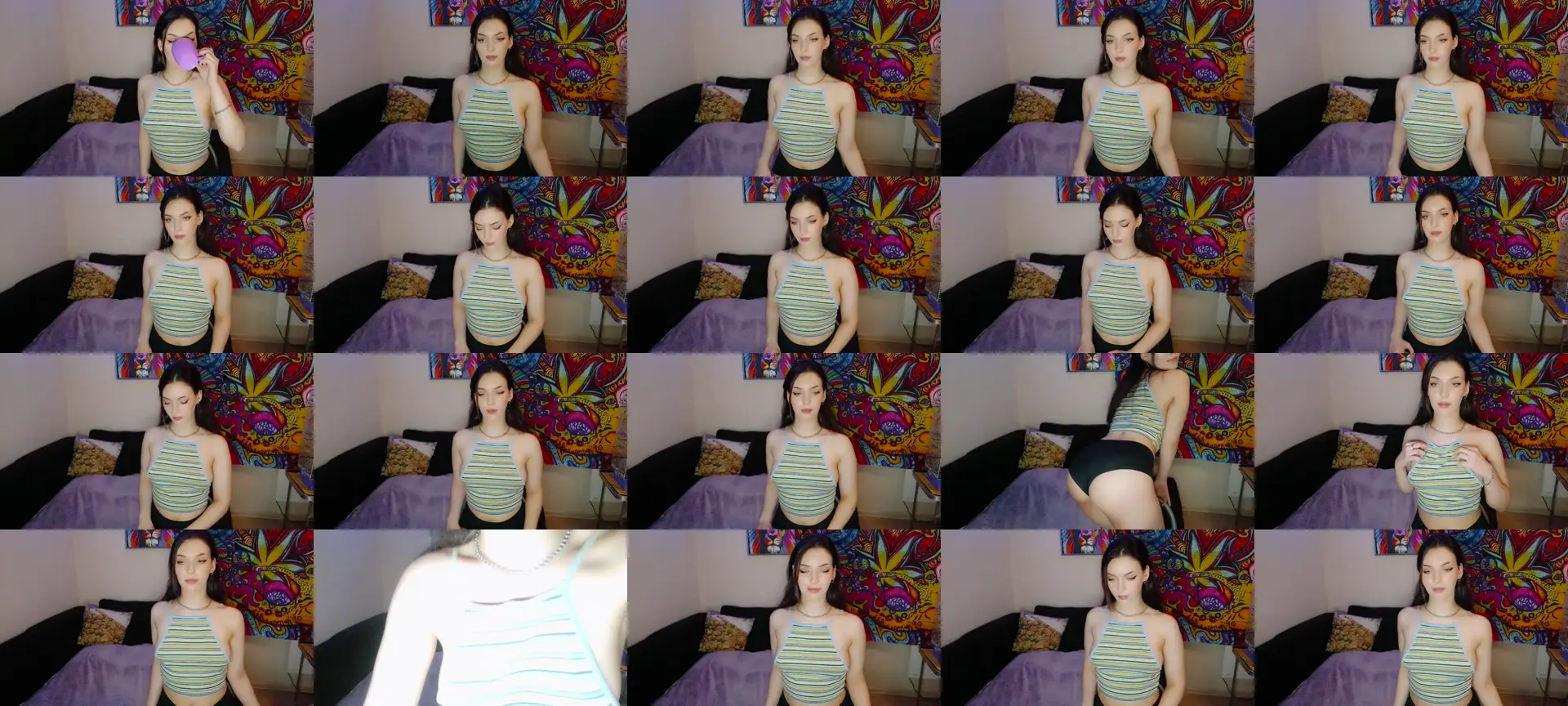 LooonyShine photo contact sheet