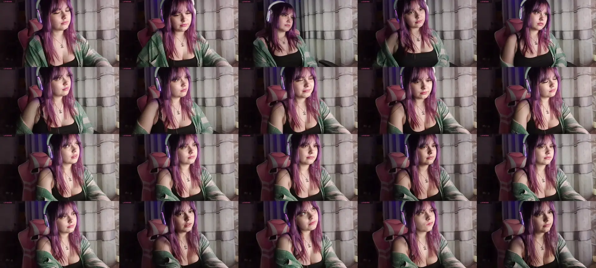 LovelyKriss photo contact sheet