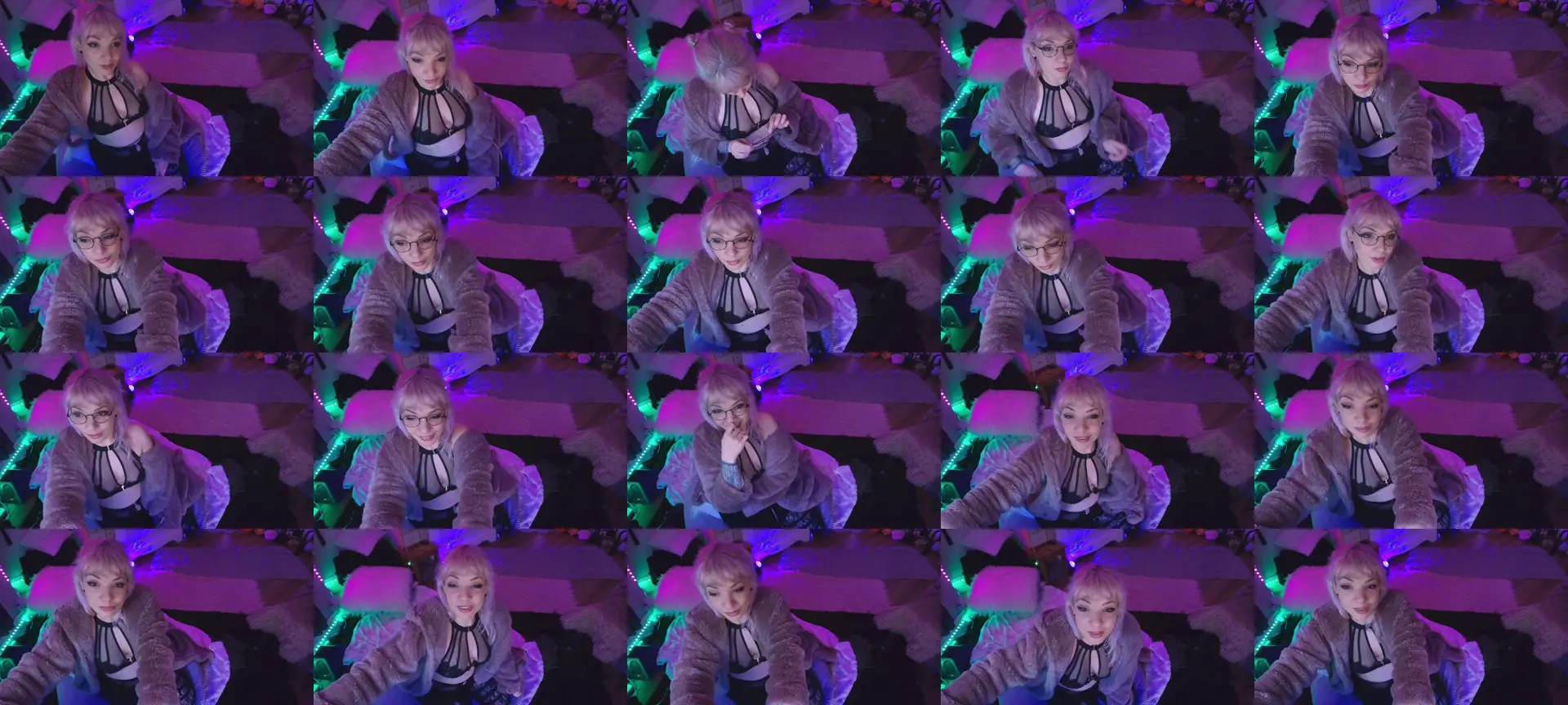 LunaWolfie photo contact sheet