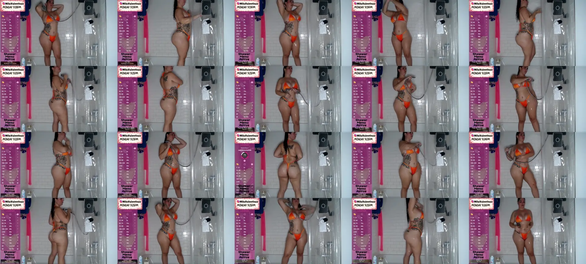 MilaVa1entina photo contact sheet