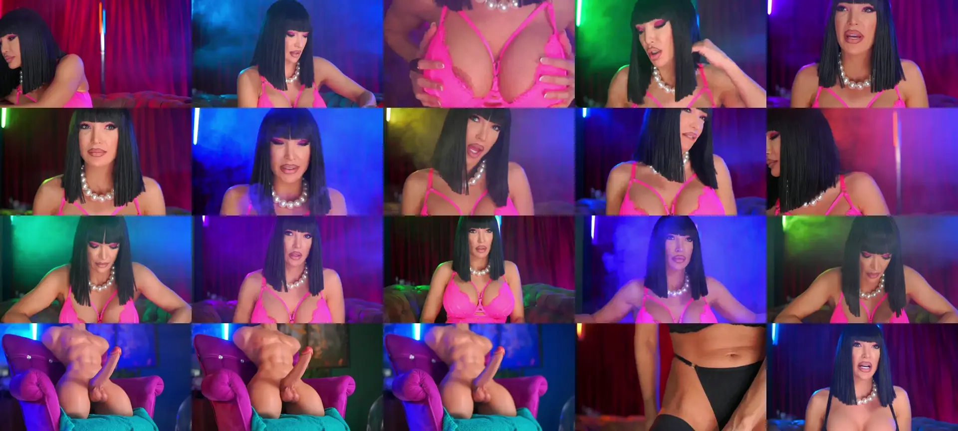 QueenLara photo contact sheet