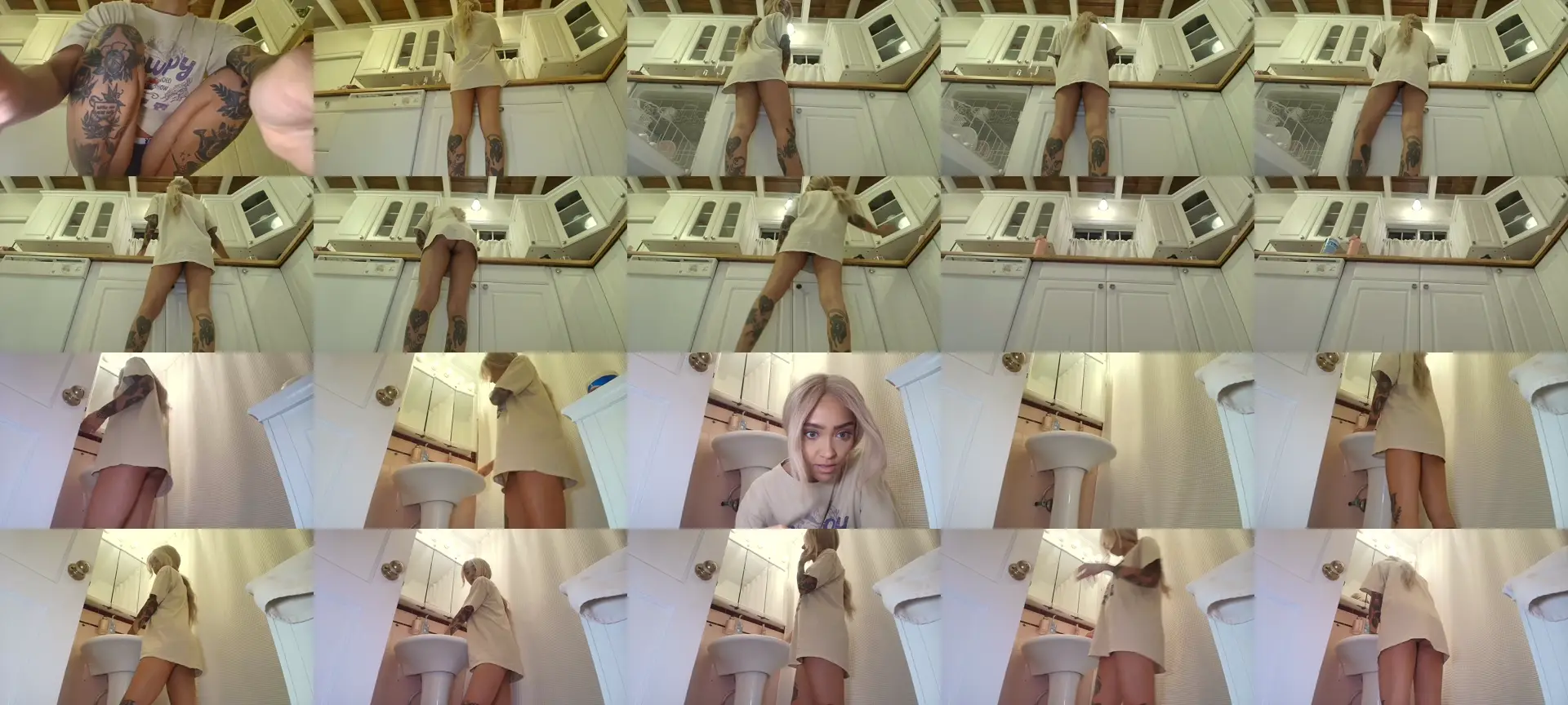 rosiewestttt photo contact sheet