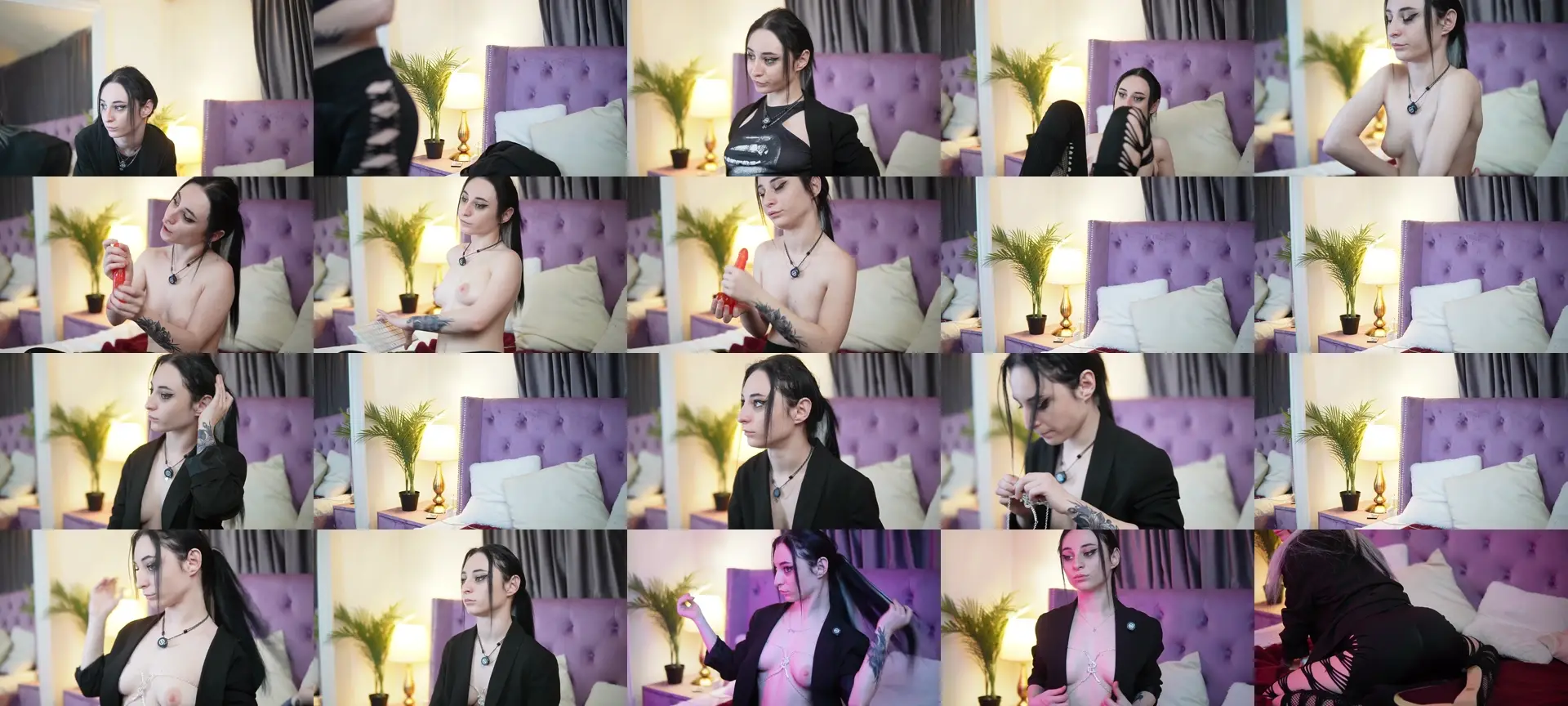 SaraiAngel photo contact sheet