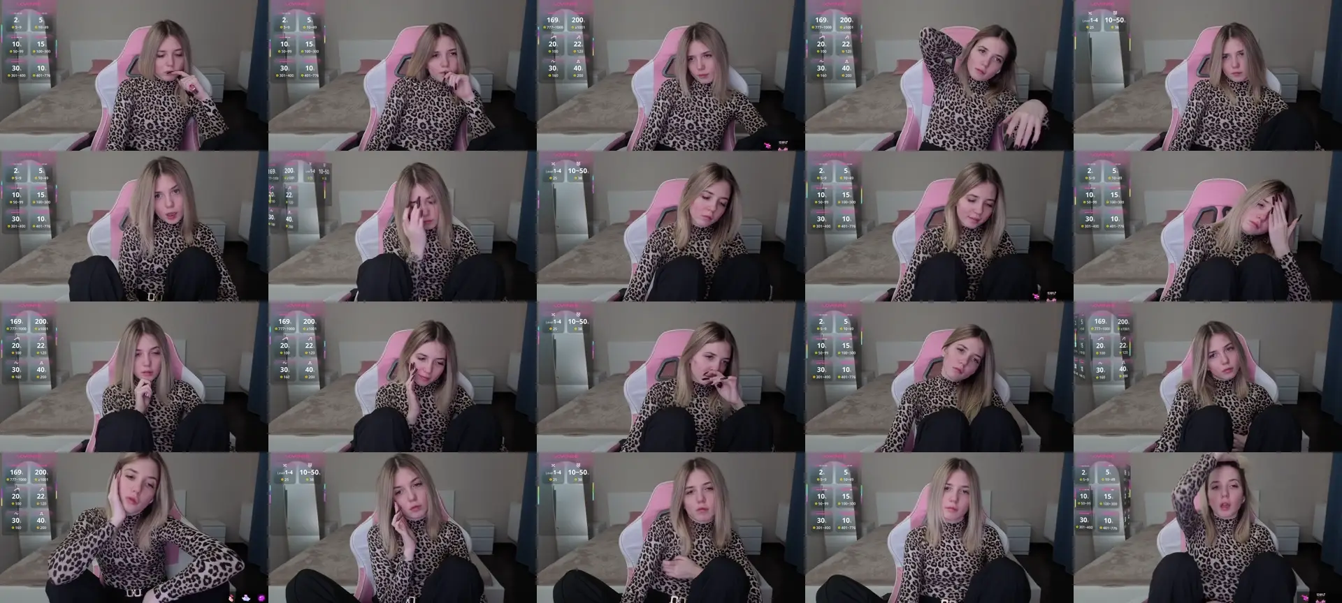 Serphelia photo contact sheet