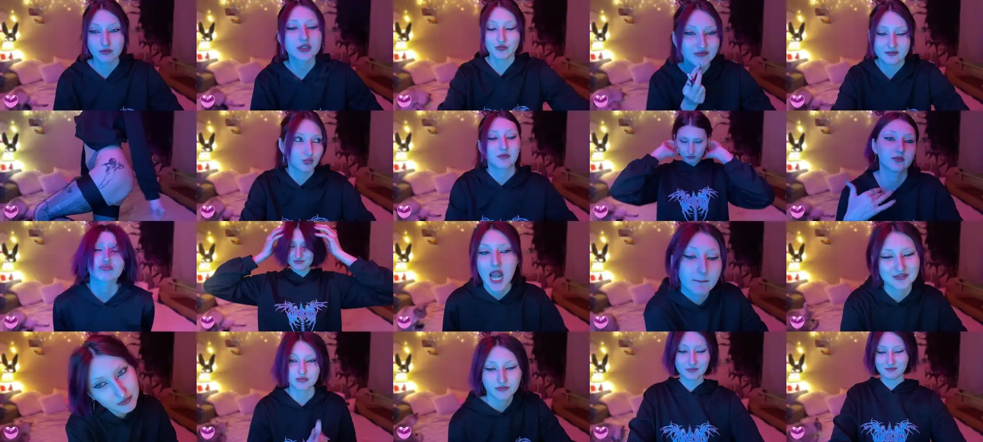 VelvetLiquor photo contact sheet