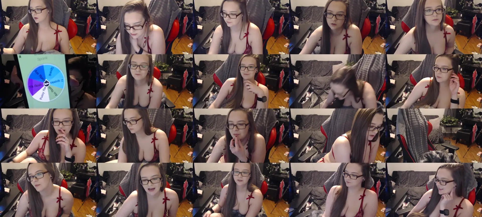 xQueenKendrax photo contact sheet