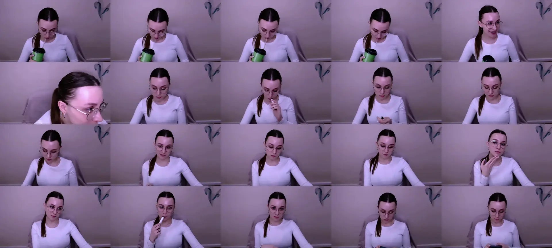 AlishaXx_ photo contact sheet