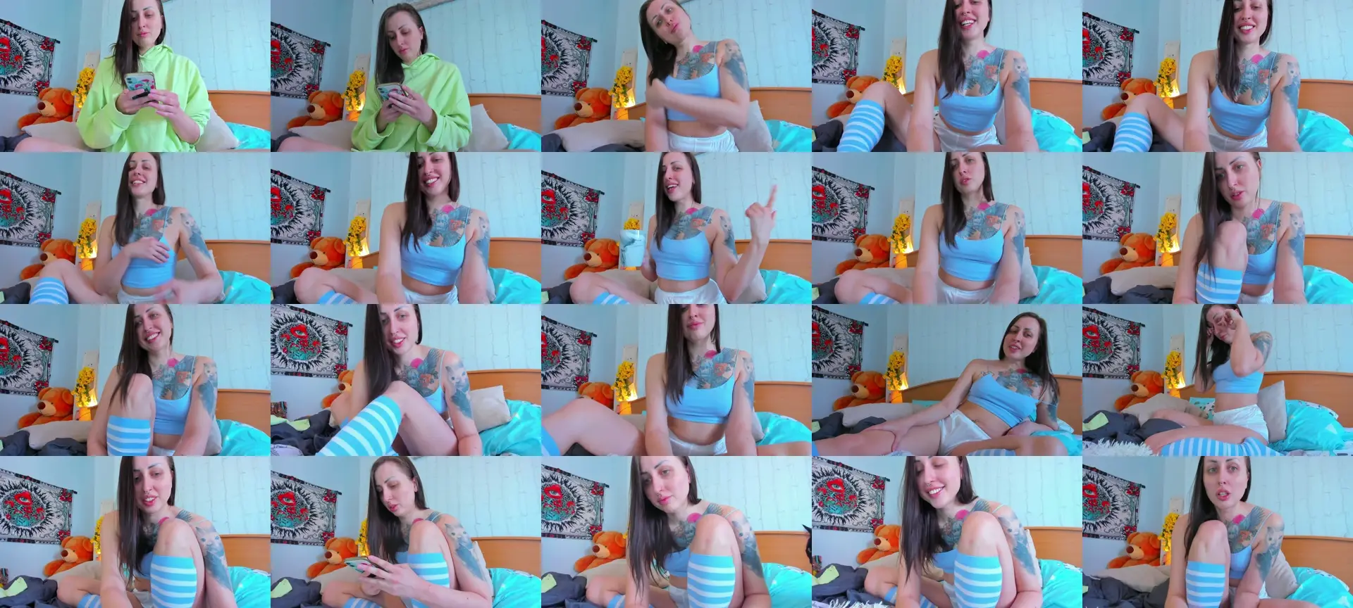 AlwaysBlue_ photo contact sheet