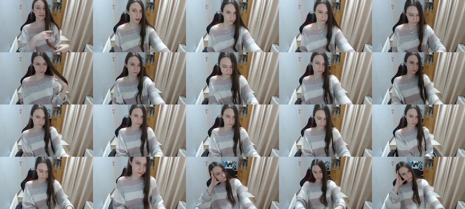 AshleyDoll photo contact sheet