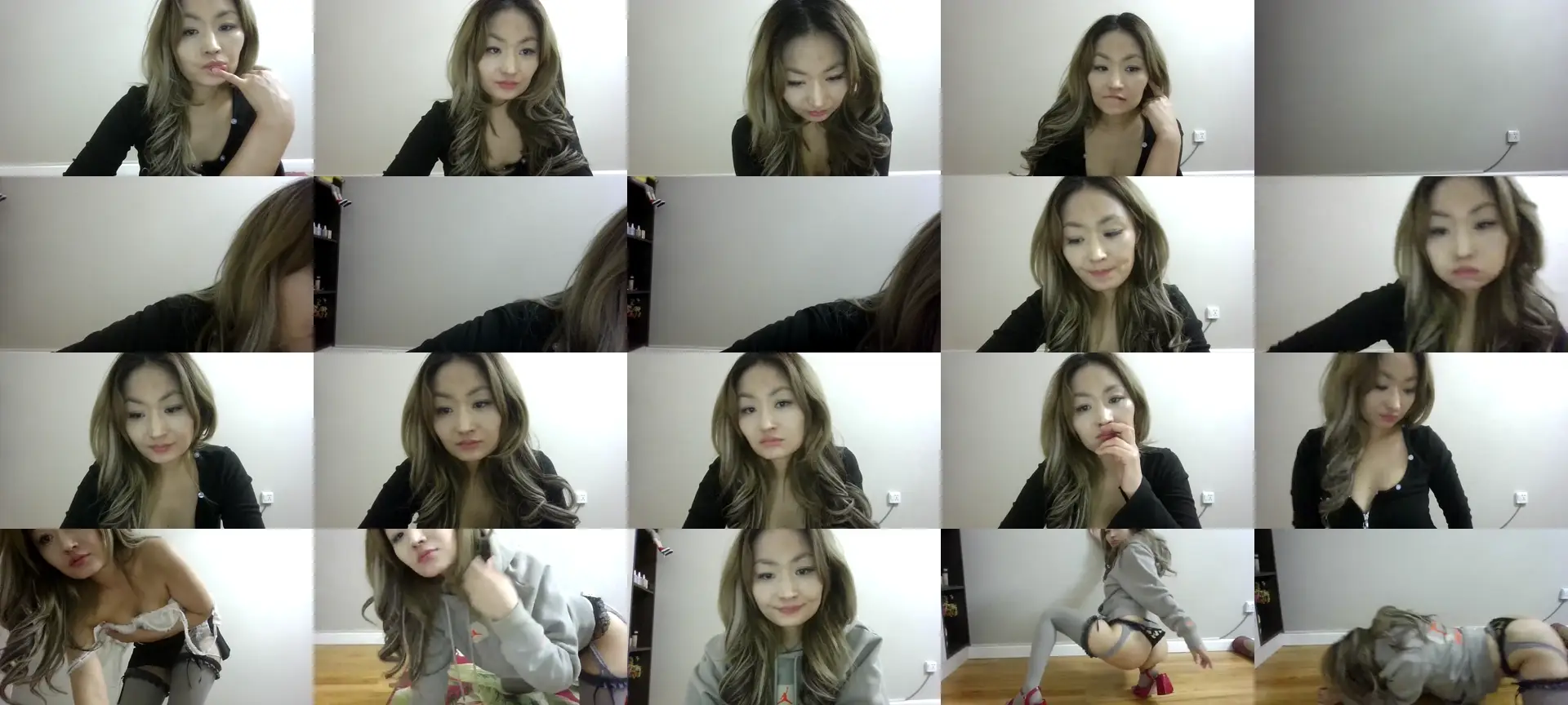 AsianDoll2000 photo contact sheet