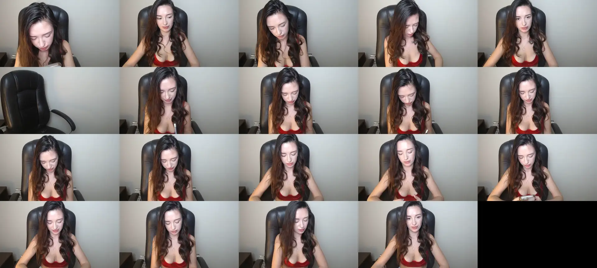 BonnieCandy photo contact sheet