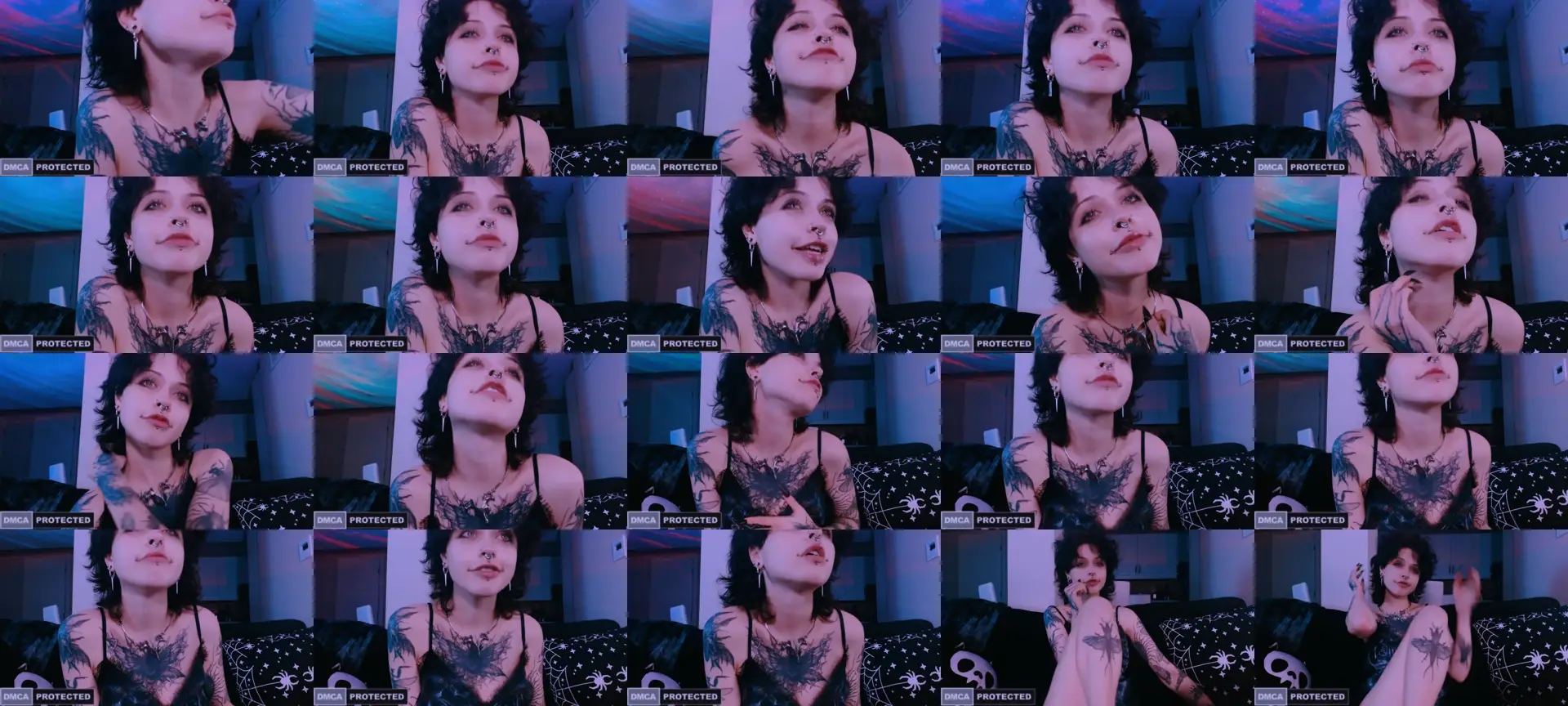 CuddleFoxy photo contact sheet