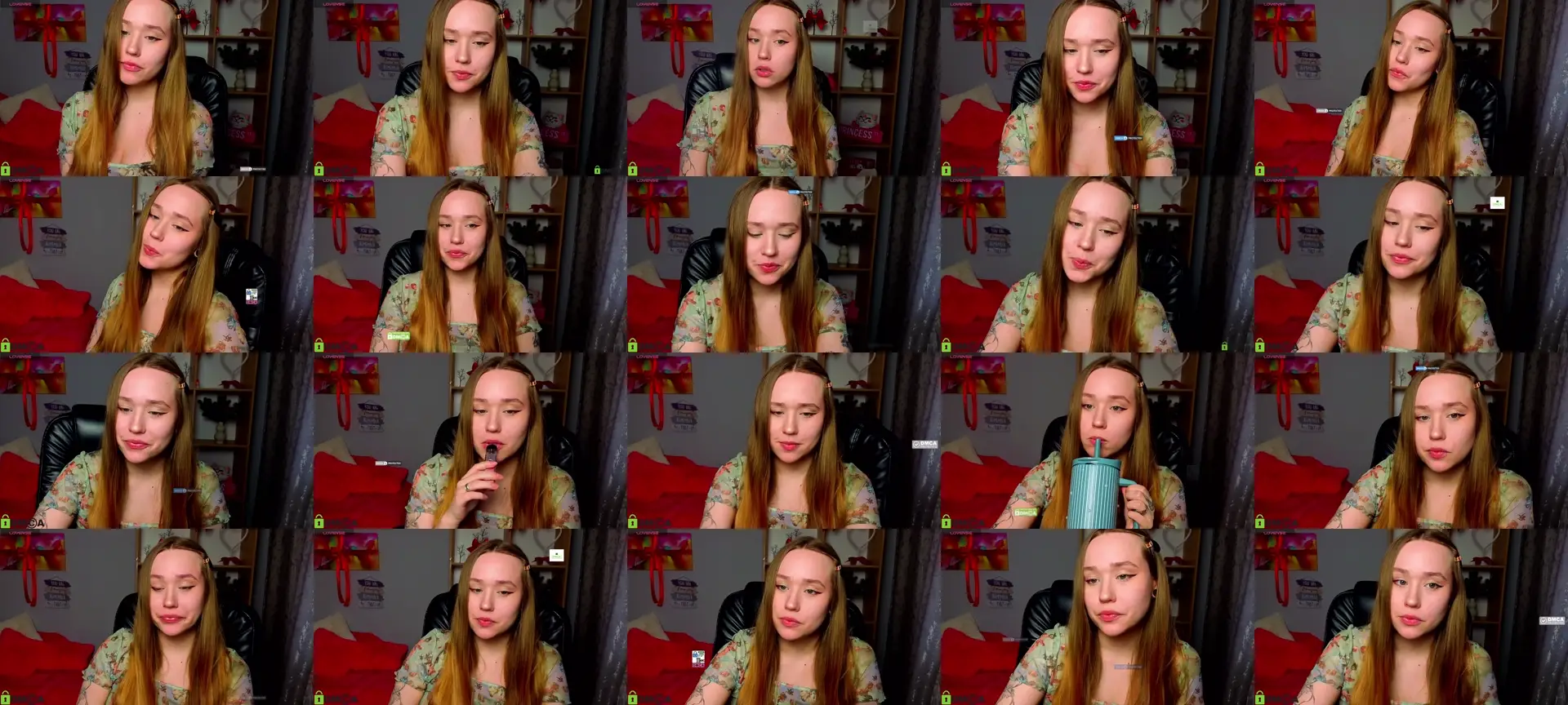 DanaShine photo contact sheet