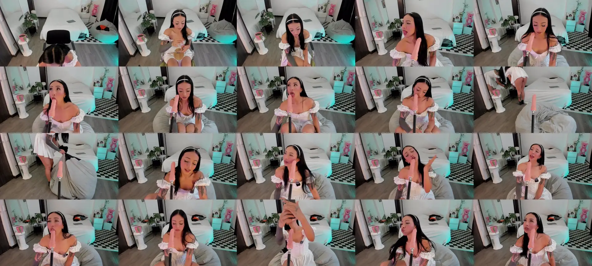 Jade7777 photo contact sheet