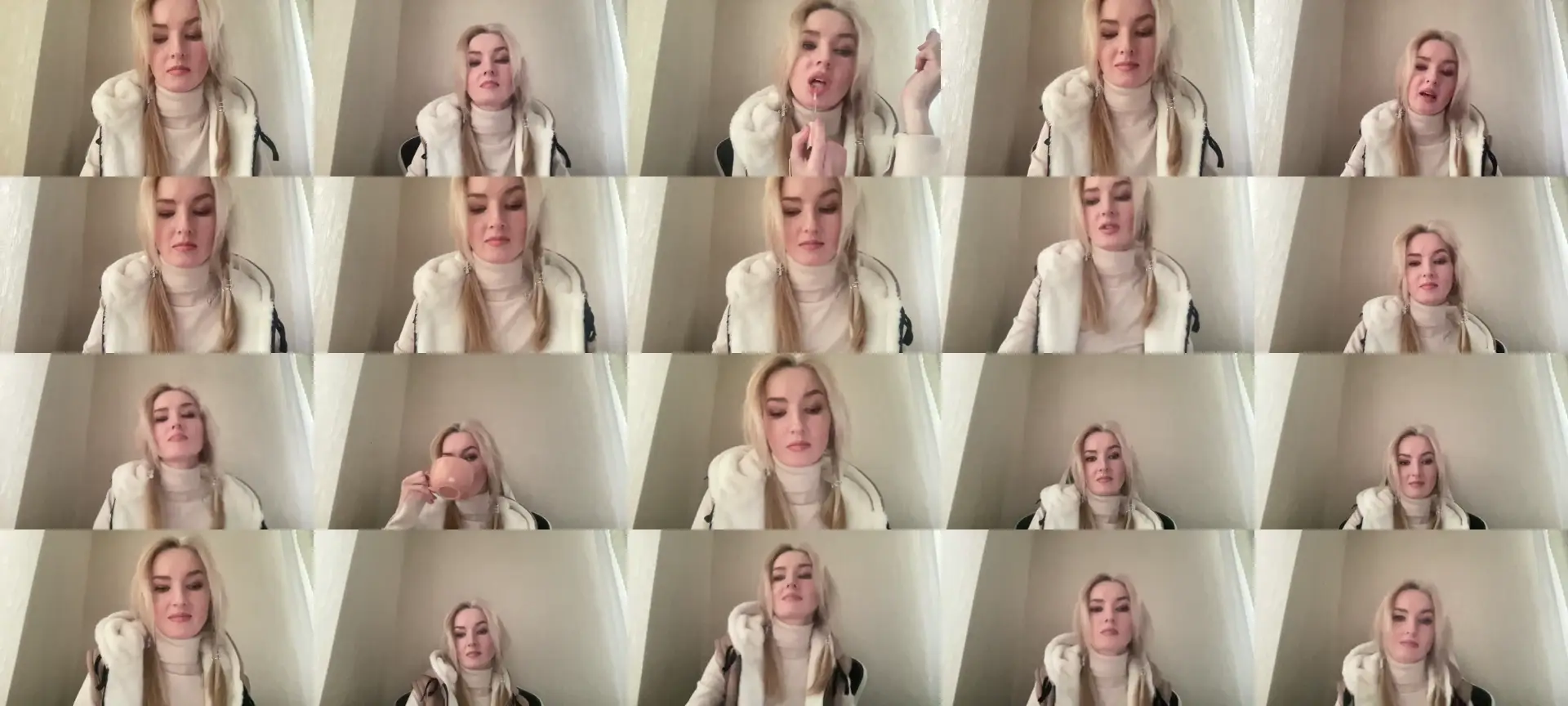 KattyCheeks photo contact sheet