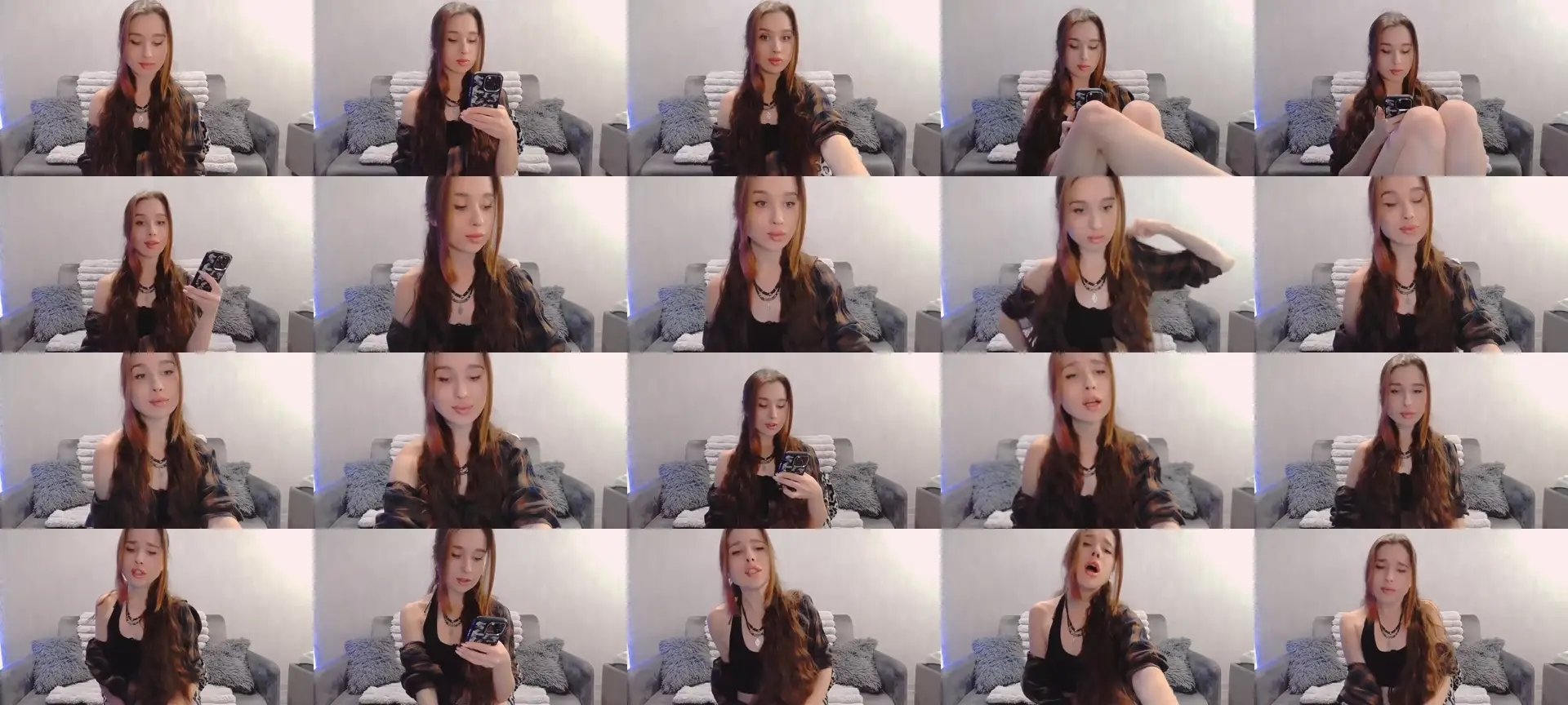 Lora_Foxi photo contact sheet