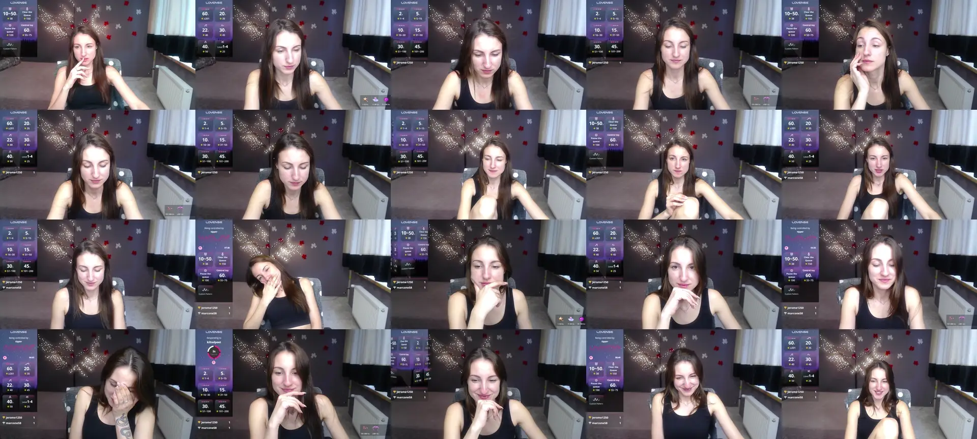 Miss_Sofia photo contact sheet