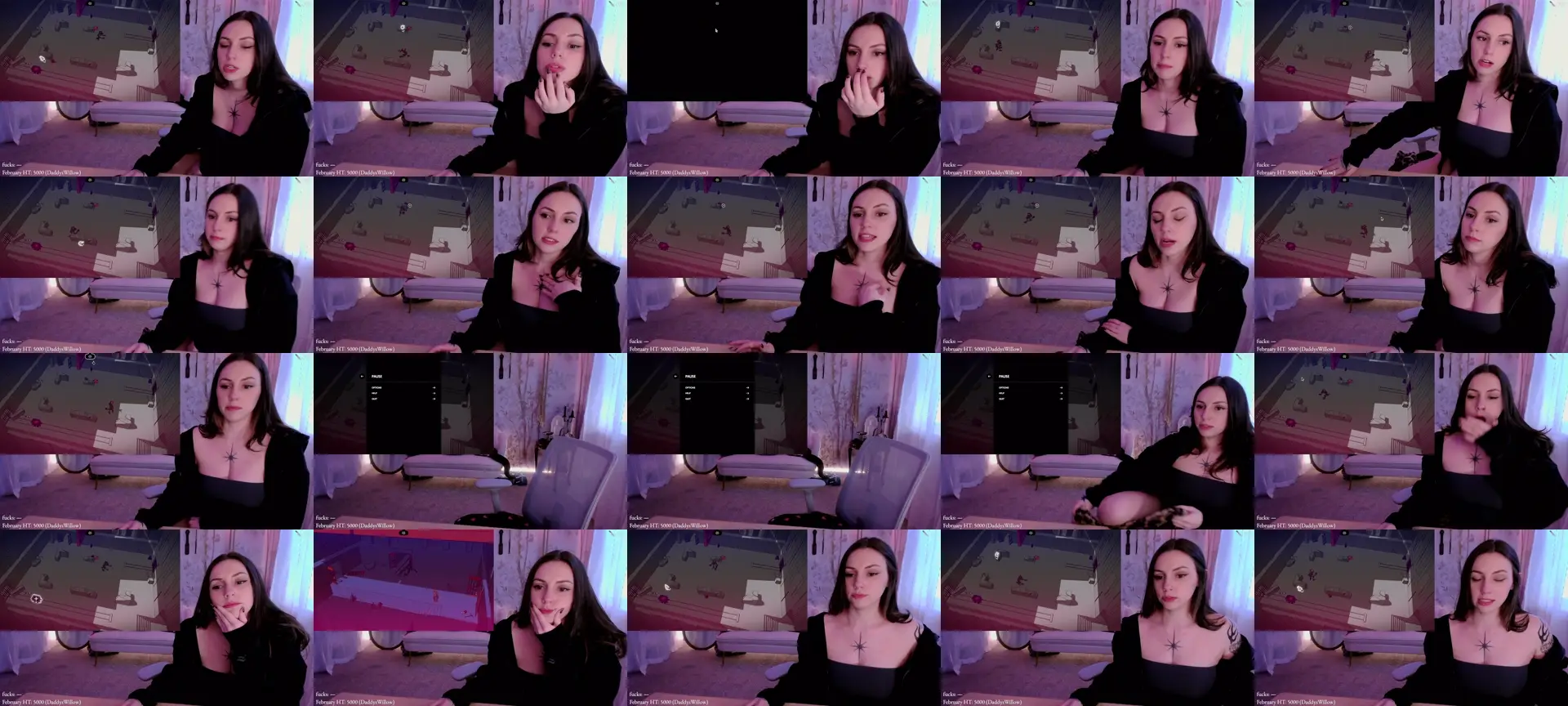 MollyMaeve photo contact sheet