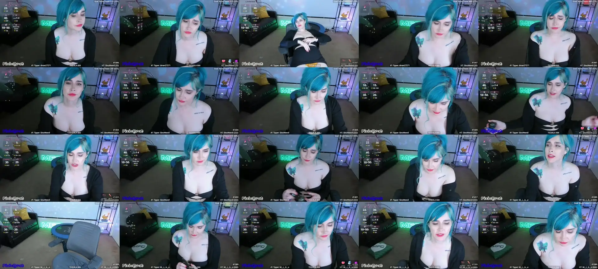 PixieBrat photo contact sheet