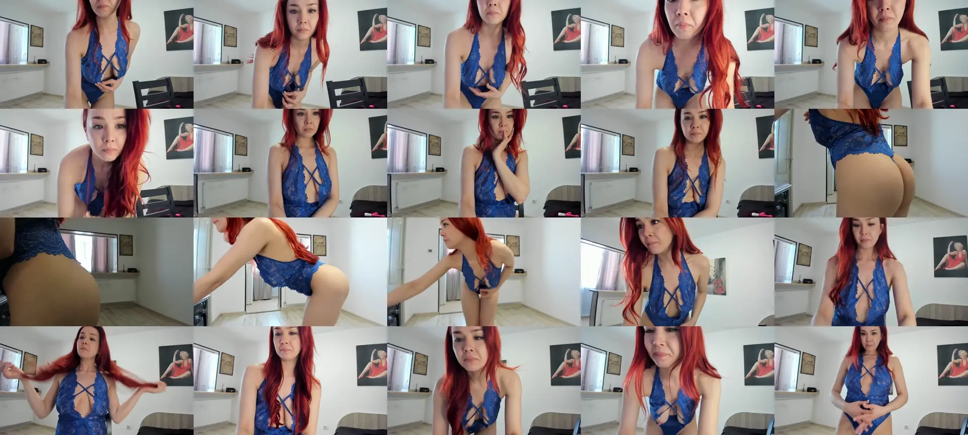 RedFireVelvet photo contact sheet