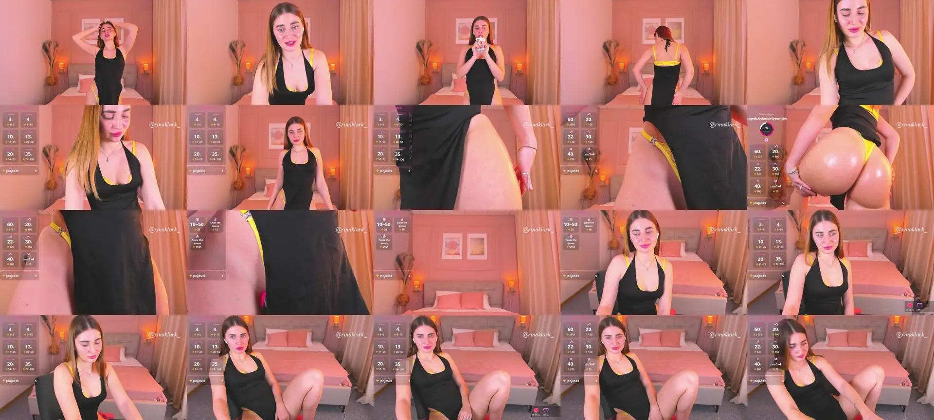 RinaKlark photo contact sheet