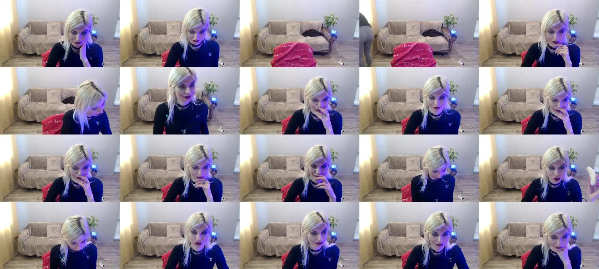 SexyBeatriice photo contact sheet