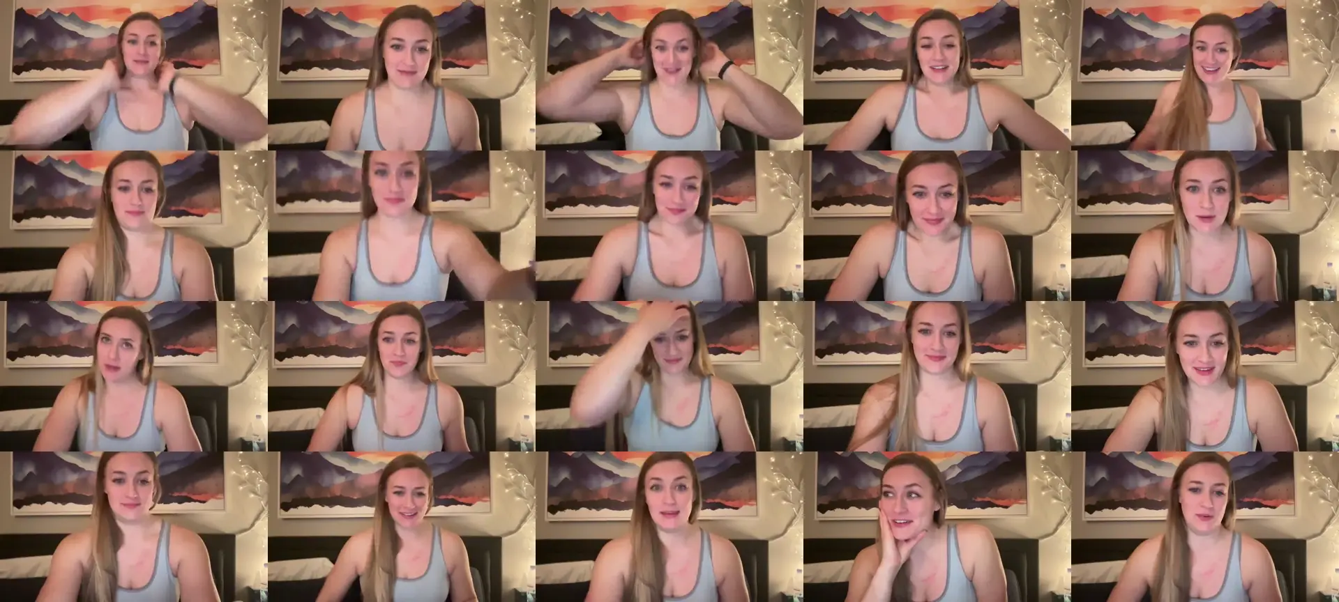 SportyJules photo contact sheet