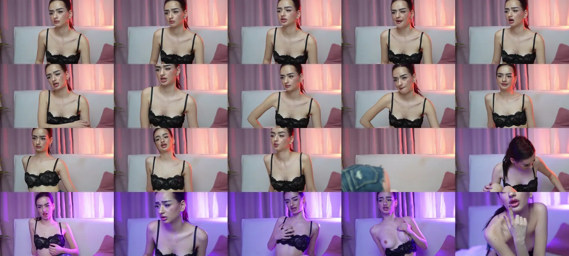 AriellaKitten photo contact sheet