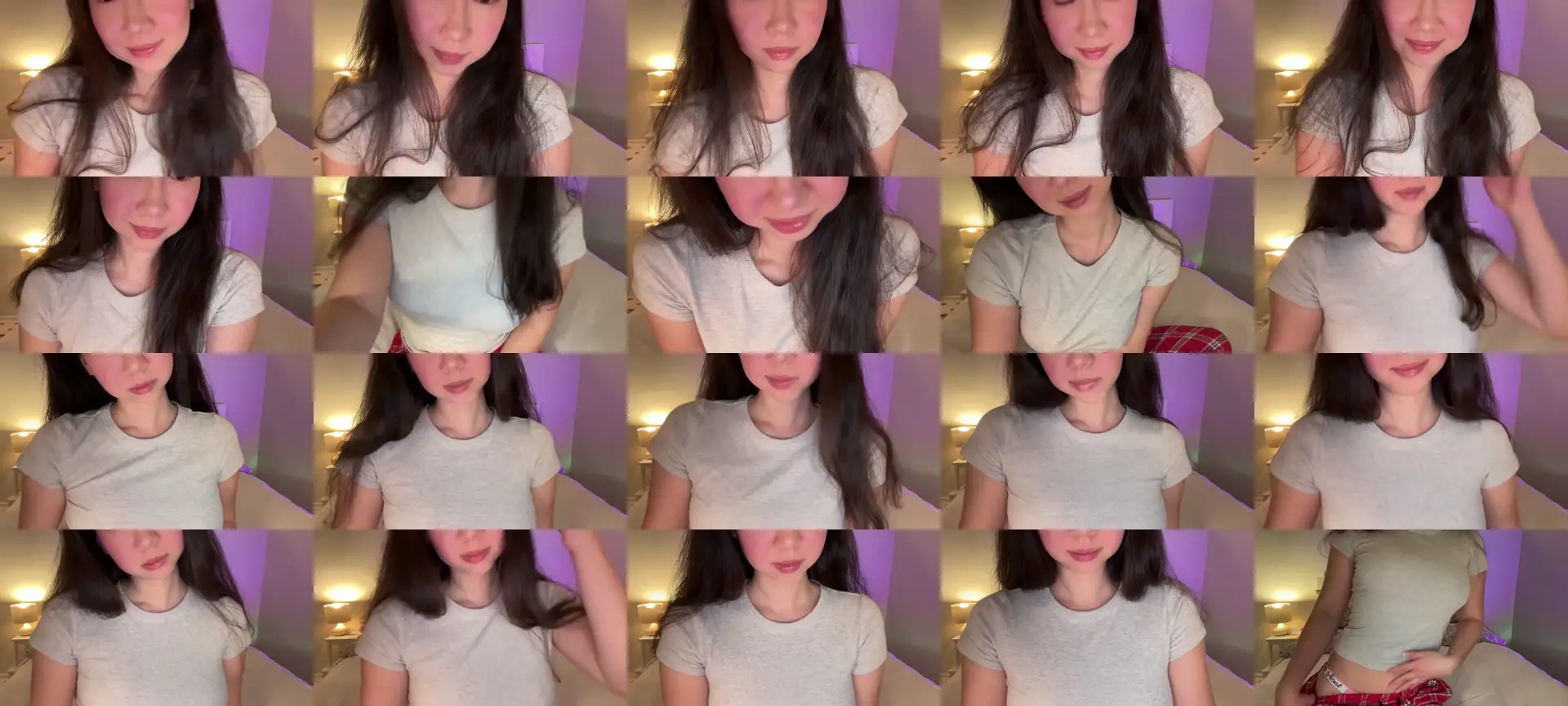 cute_asian69 photo contact sheet