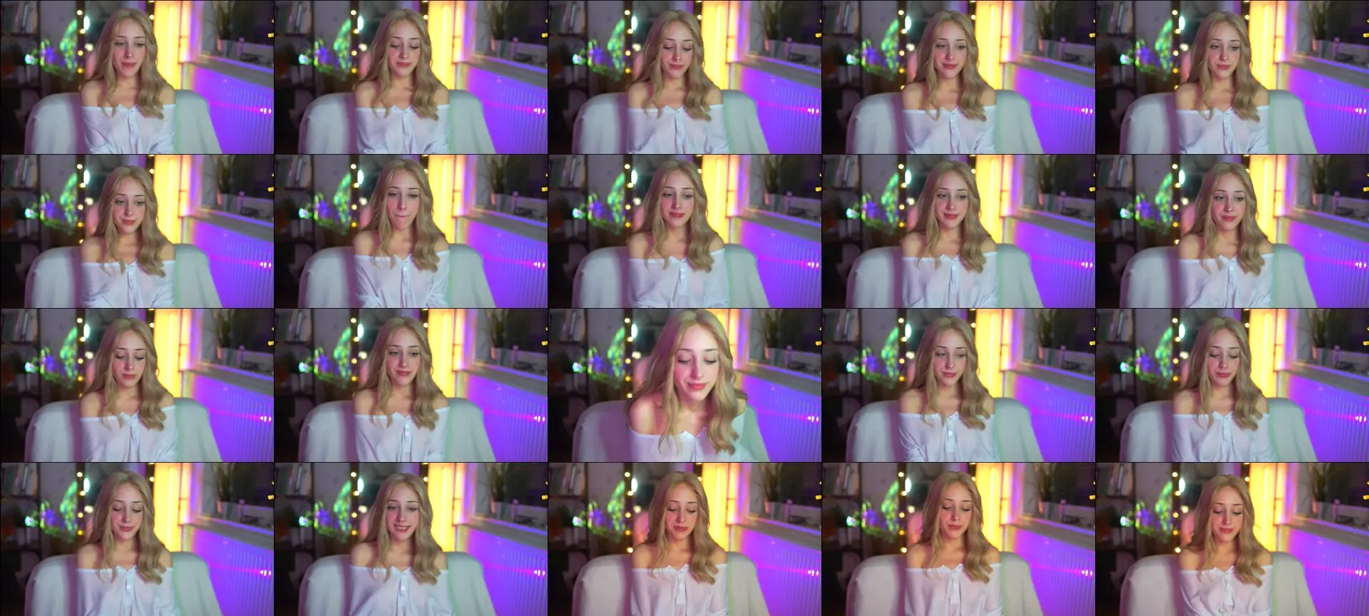 Fanny21 photo contact sheet