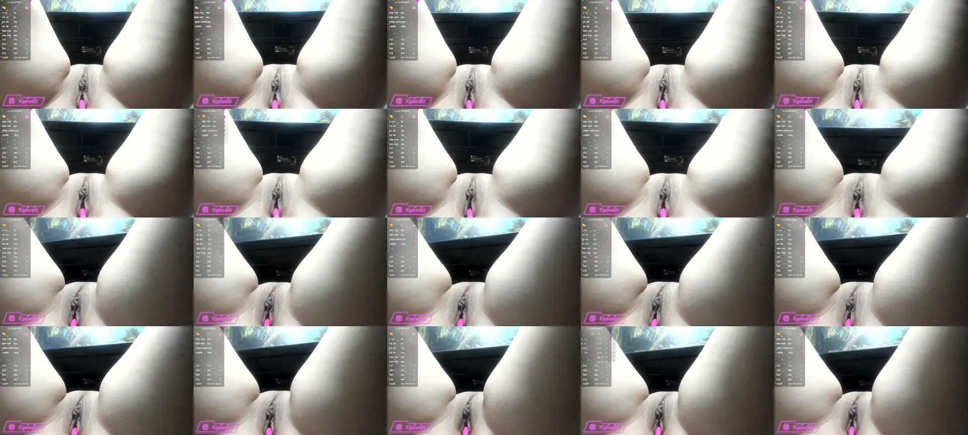 Kimberd33 photo contact sheet