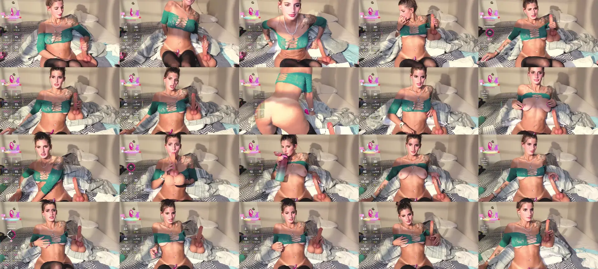 Lovebunny6969 photo contact sheet