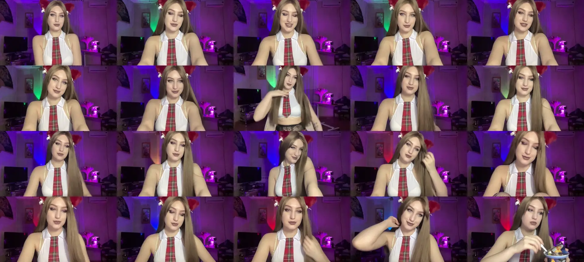 MiaaVelvvet photo contact sheet