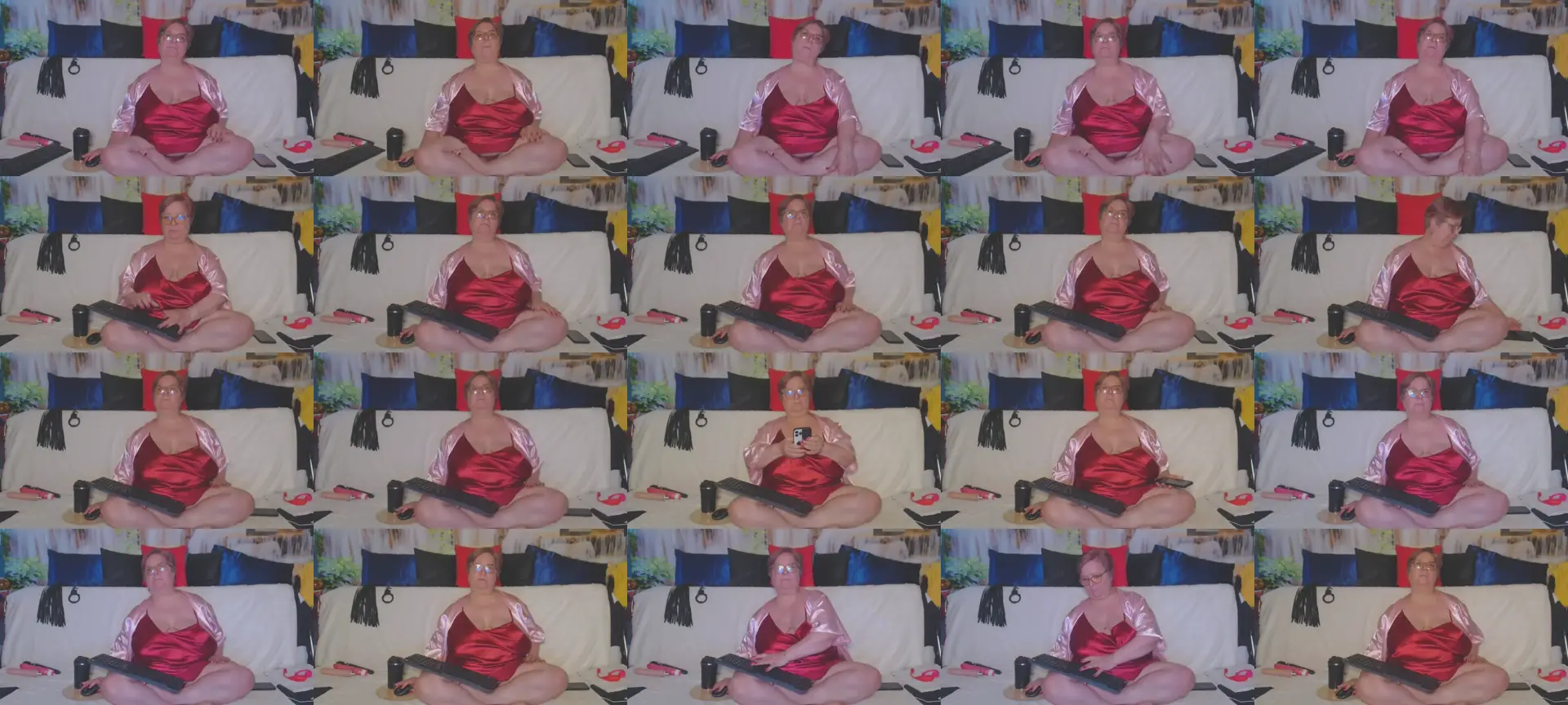 QueenPammy photo contact sheet