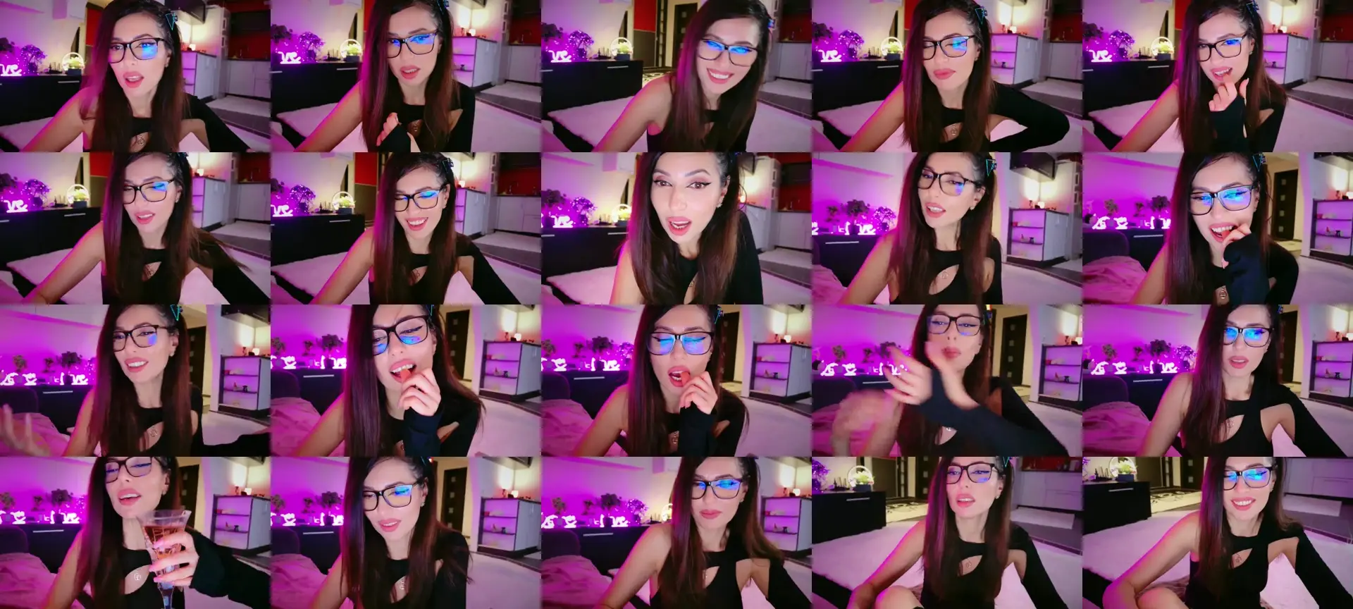 SmileyTinaa photo contact sheet