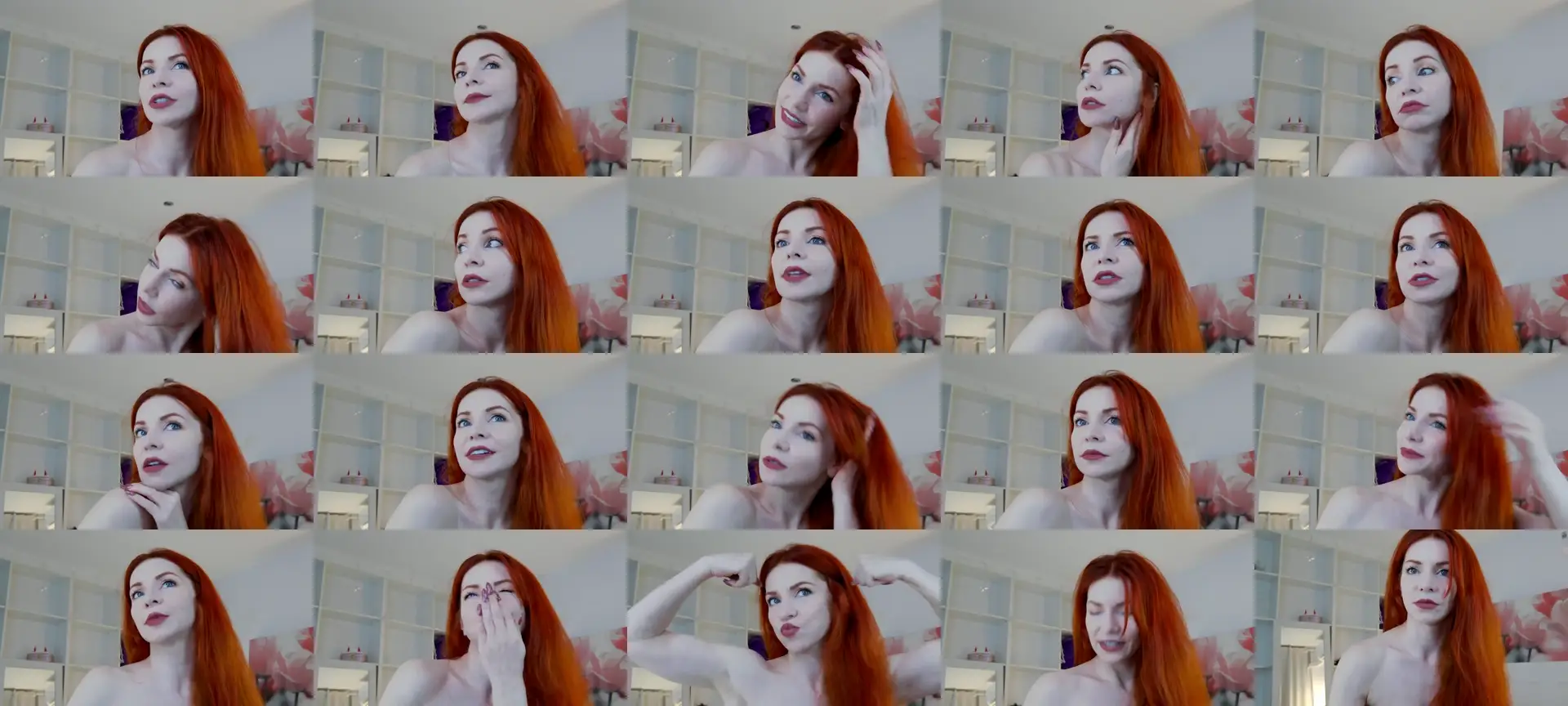 TulipWhite photo contact sheet