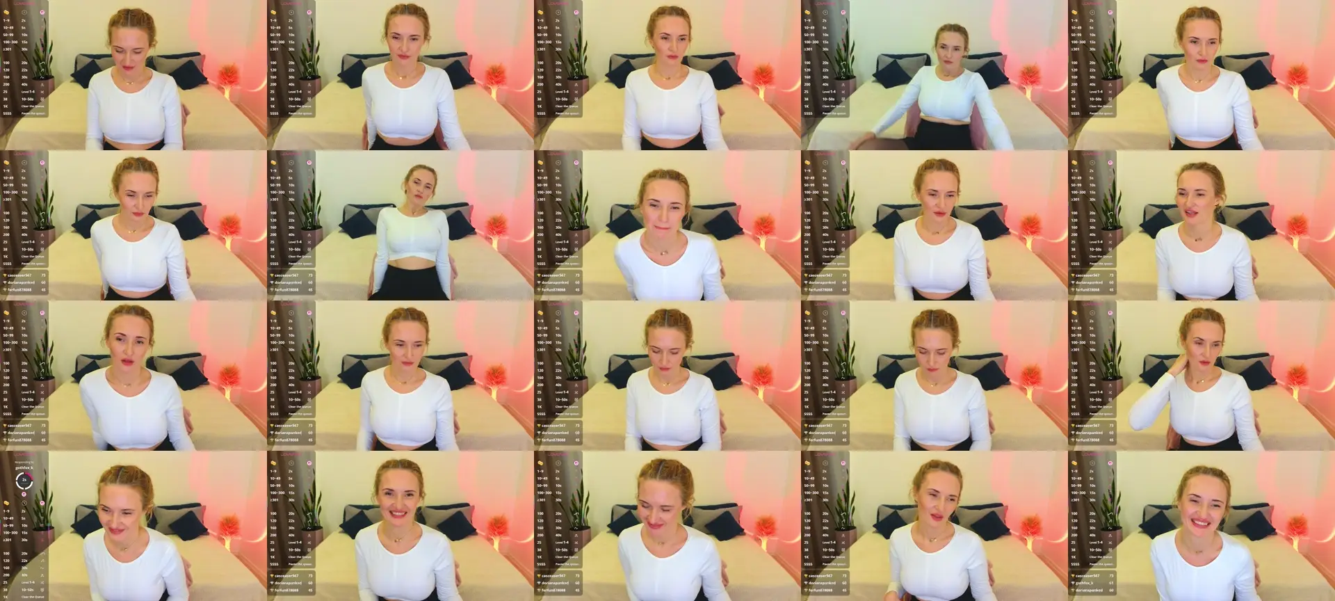 AlisssaRose photo contact sheet