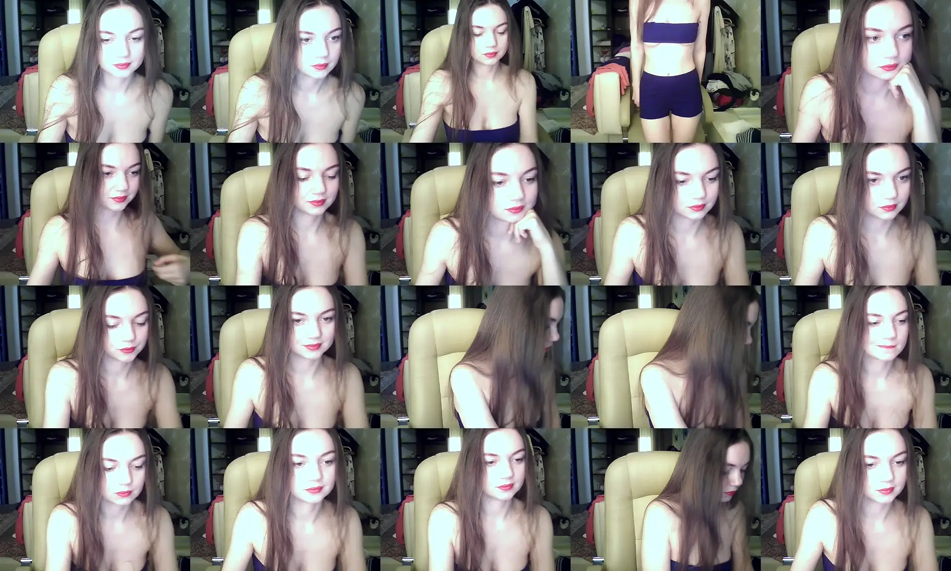 Amana_Mizutty photo contact sheet