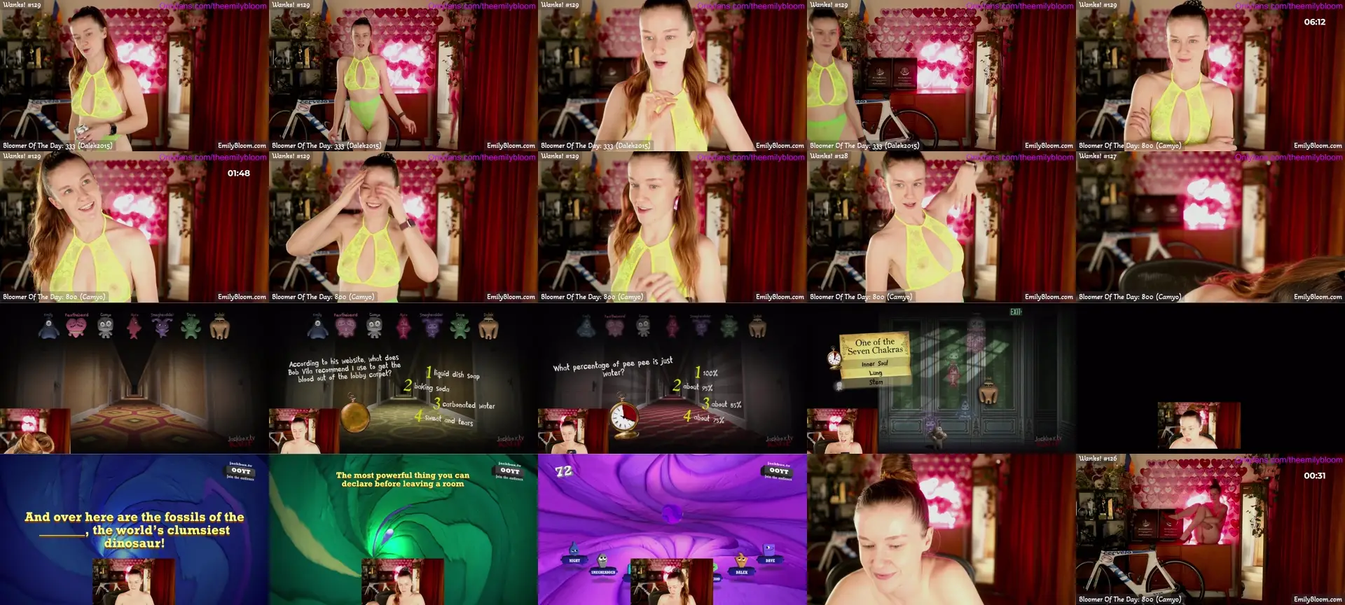 EmilyBloom photo contact sheet