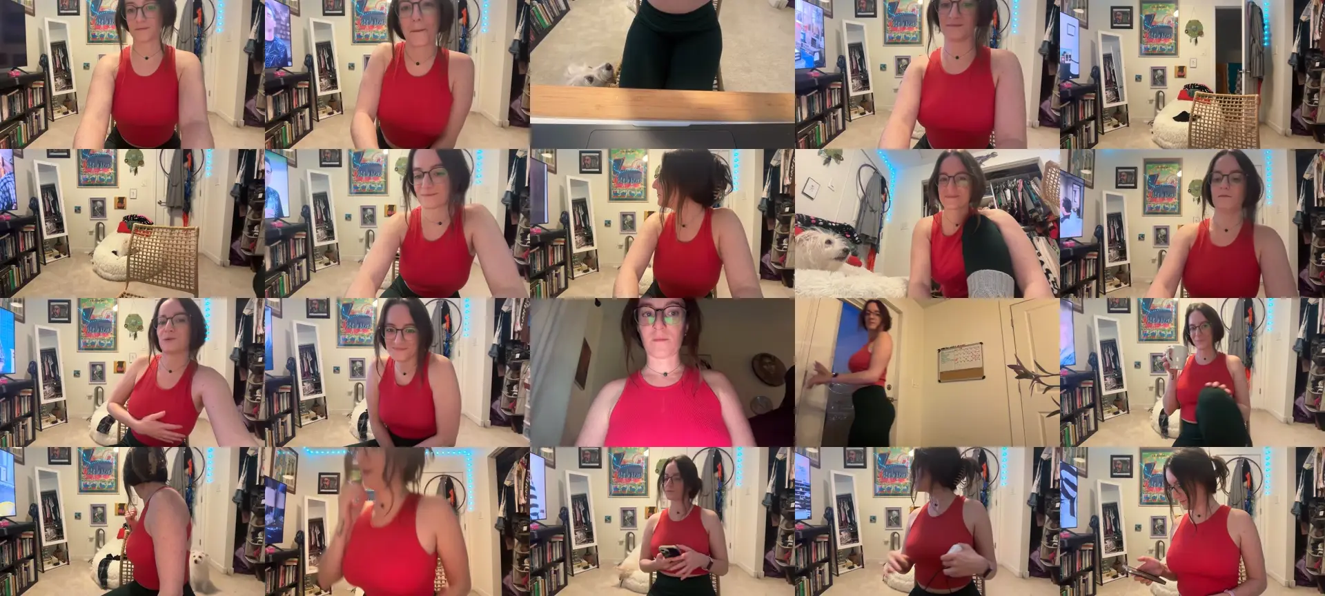 EmmalineLime photo contact sheet