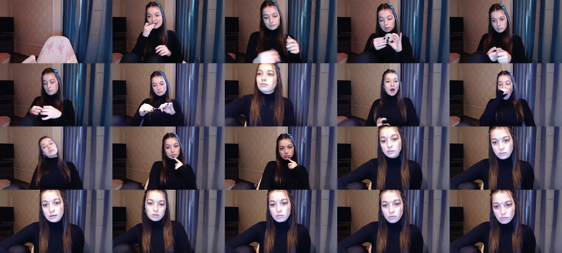 Eva_Eldis photo contact sheet