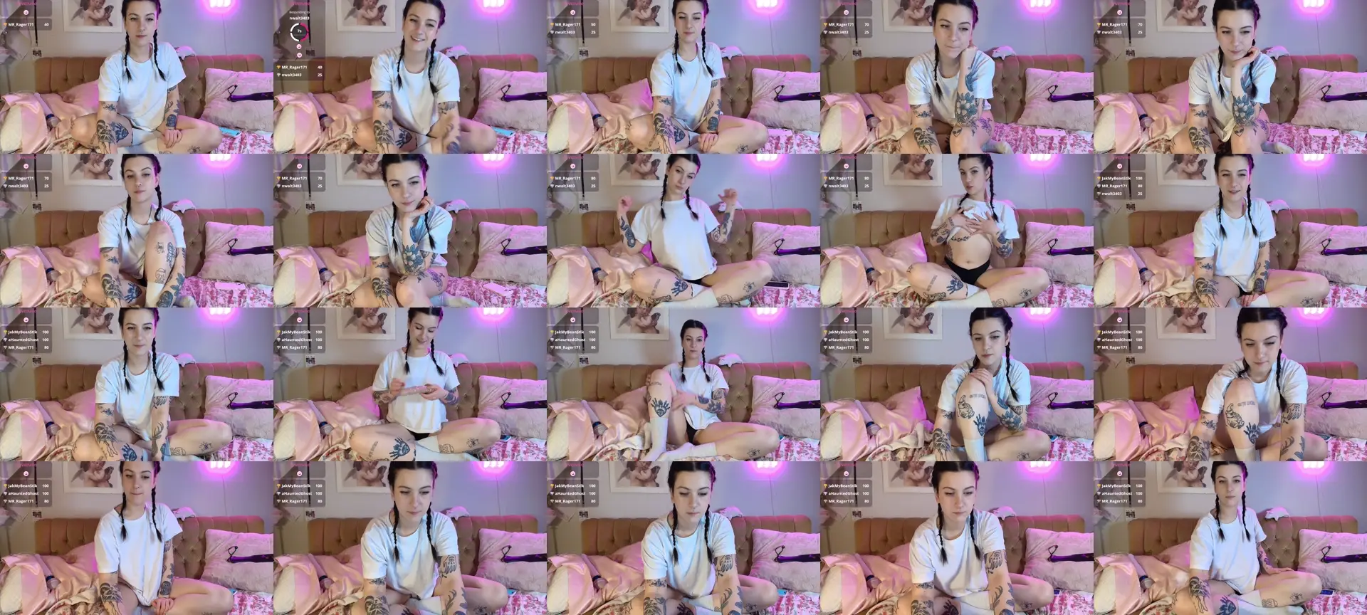 JaydeGreen photo contact sheet