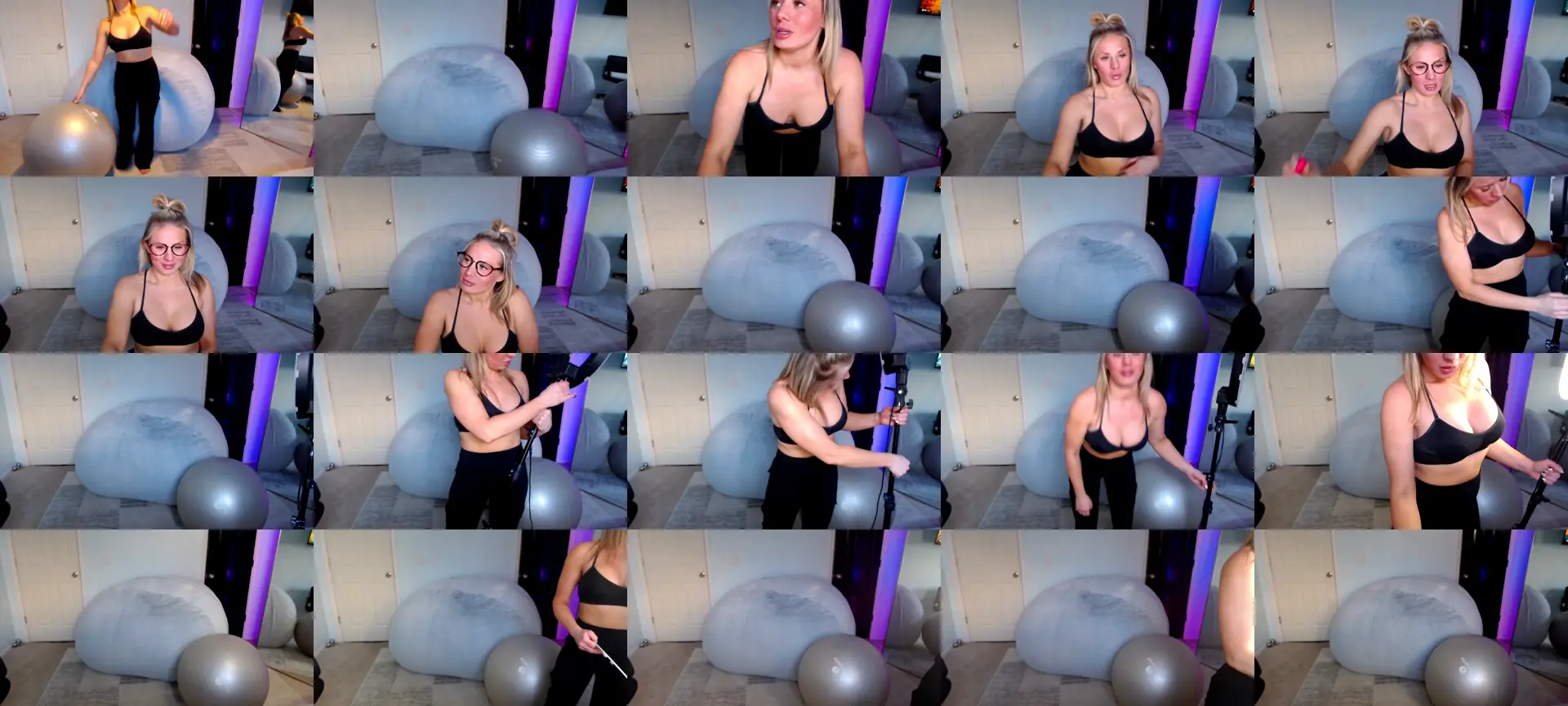 KillerKylie photo contact sheet