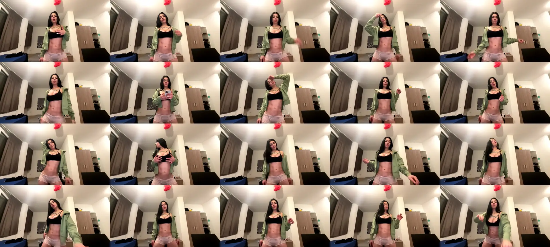 KiraAmane photo contact sheet