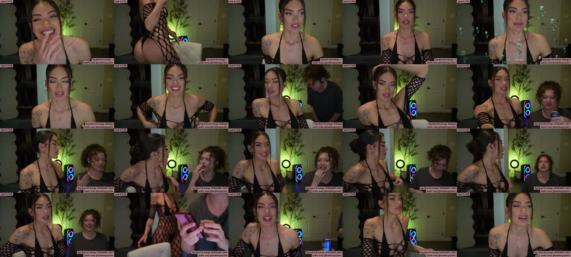 KylieNicole photo contact sheet