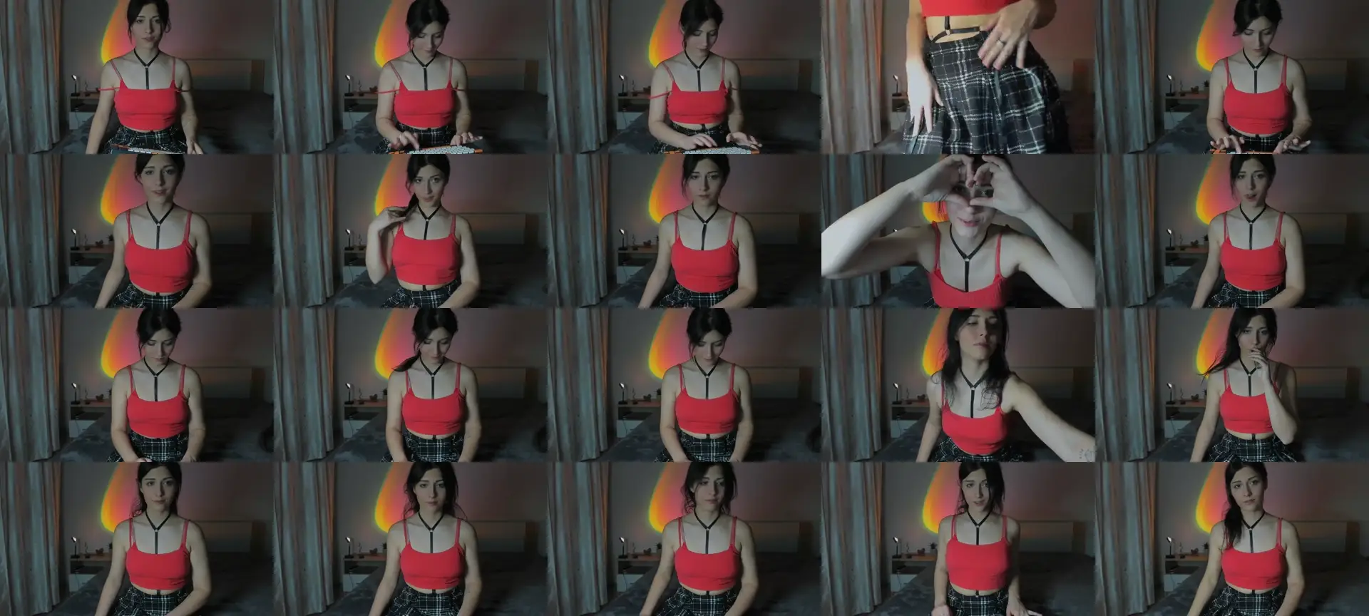 LiiaLiaaaaa photo contact sheet